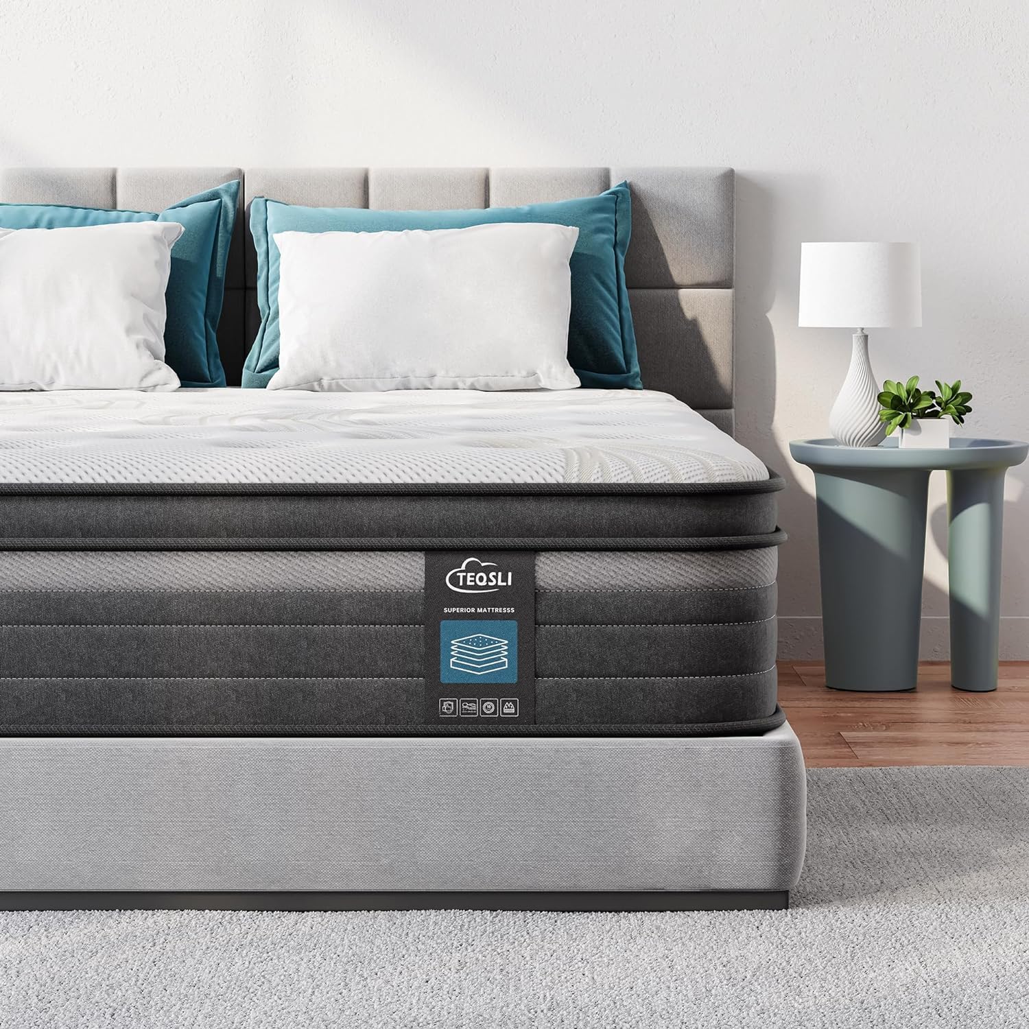 Spring Mattress - Super King 10 inch Hypoallergenic