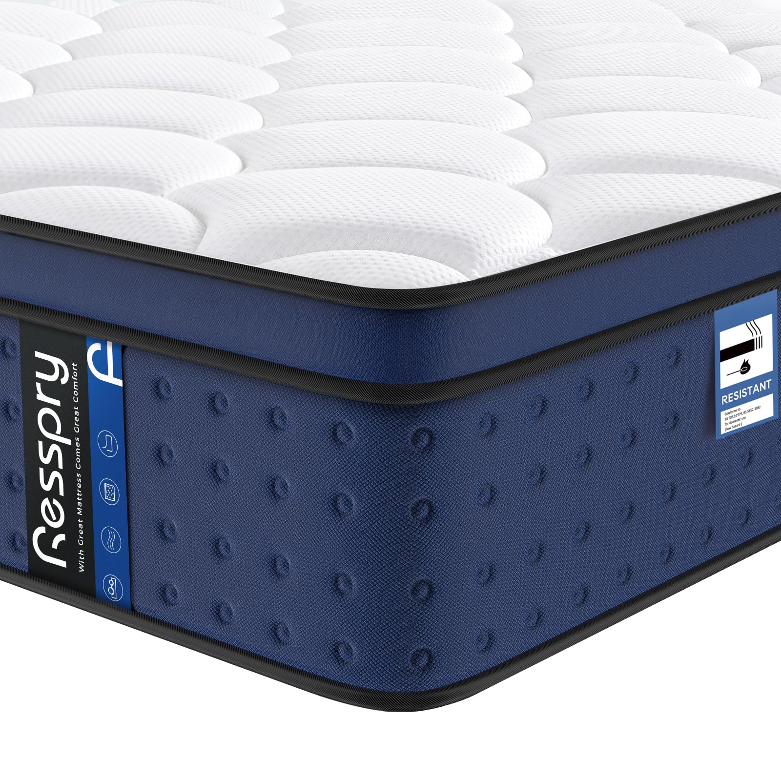 Spring Mattress - Super King 12 inch Eco-friendly