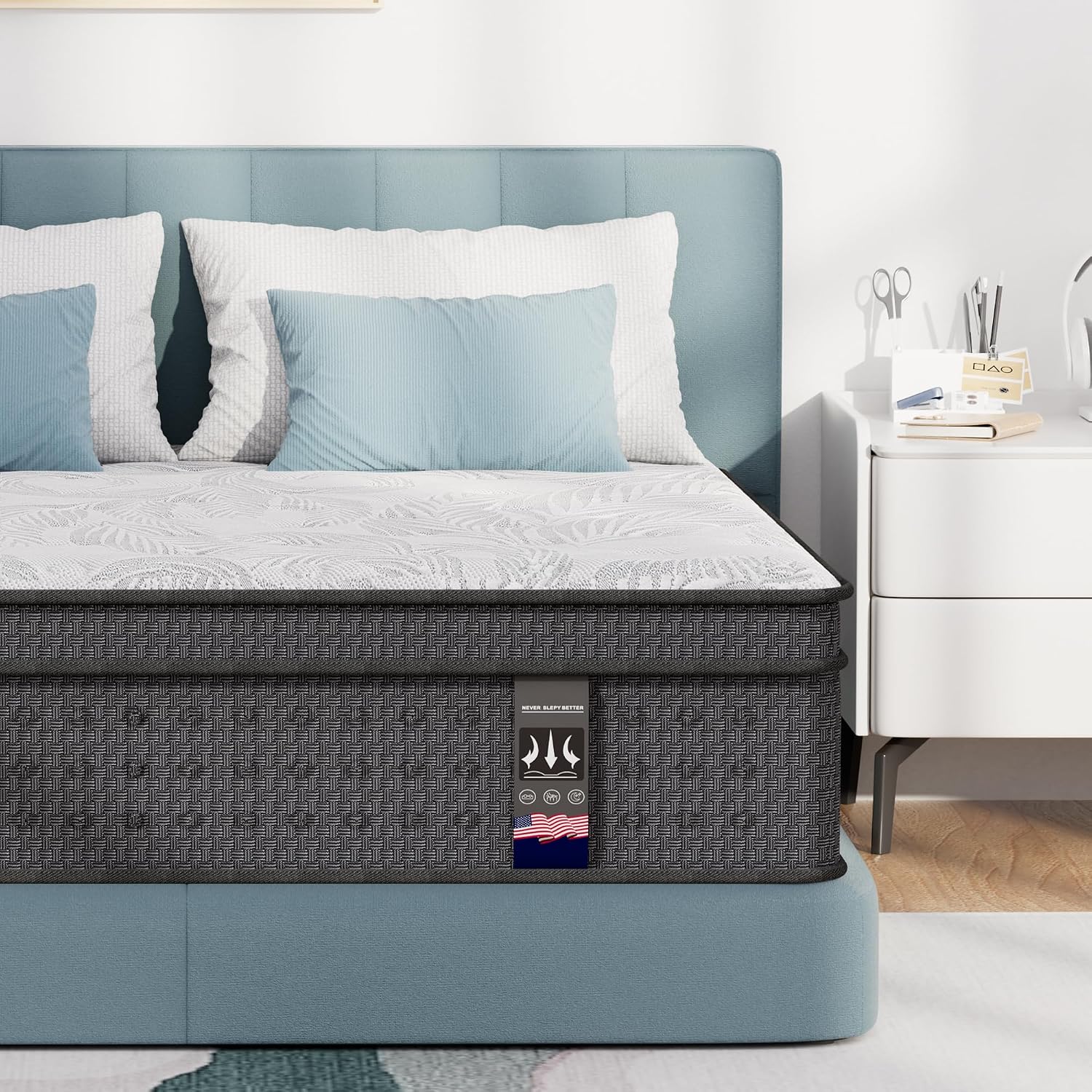 Spring Mattress - Super King 14 inch Firm Support