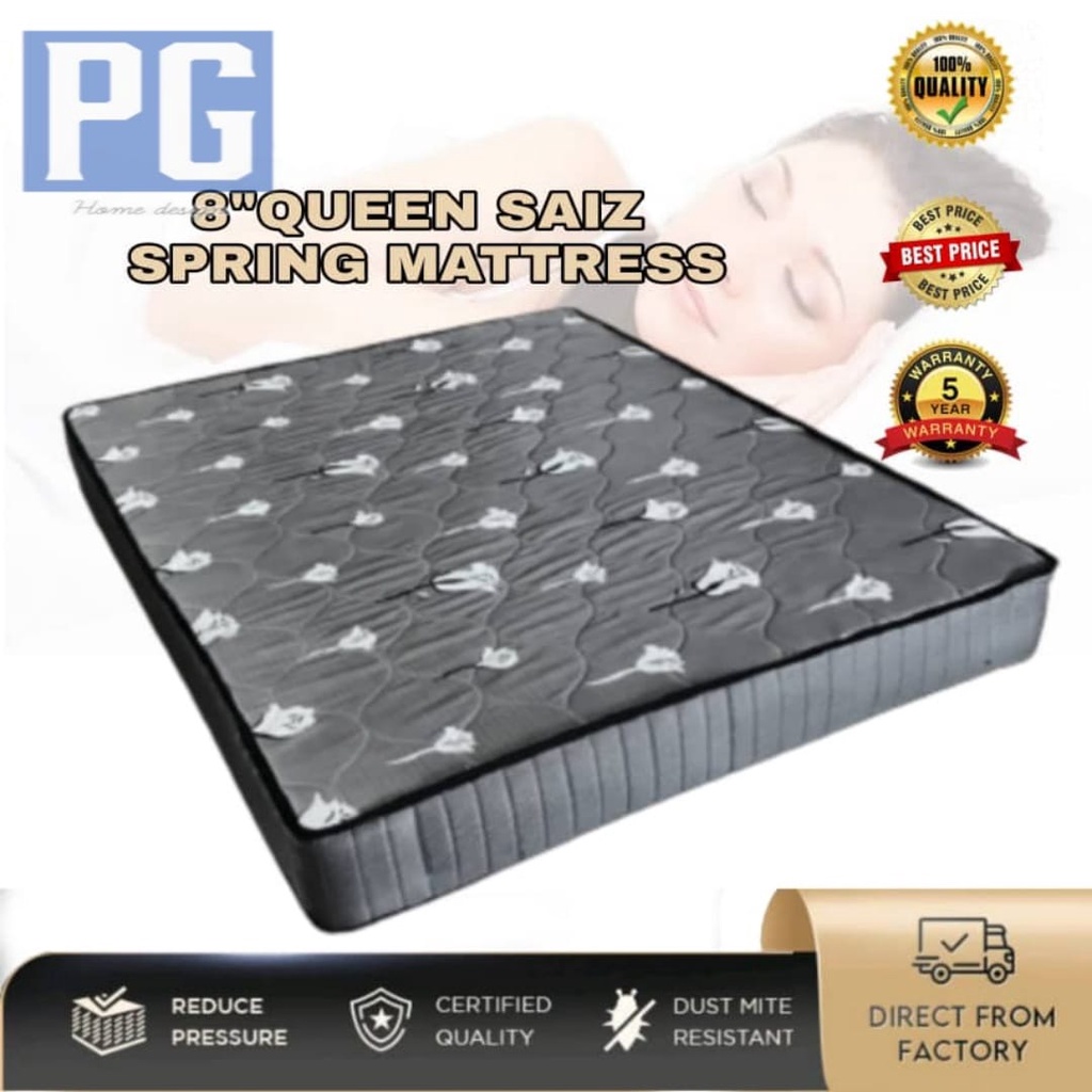 Spring Mattress - Super King 8 inch Plush