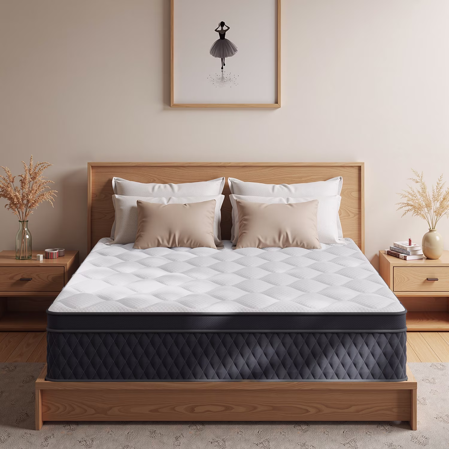 Spring Mattress - Twin XL 10 inch Hypoallergenic