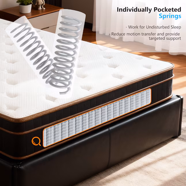 Spring Mattress - Twin XL 12 inch Medium Firm