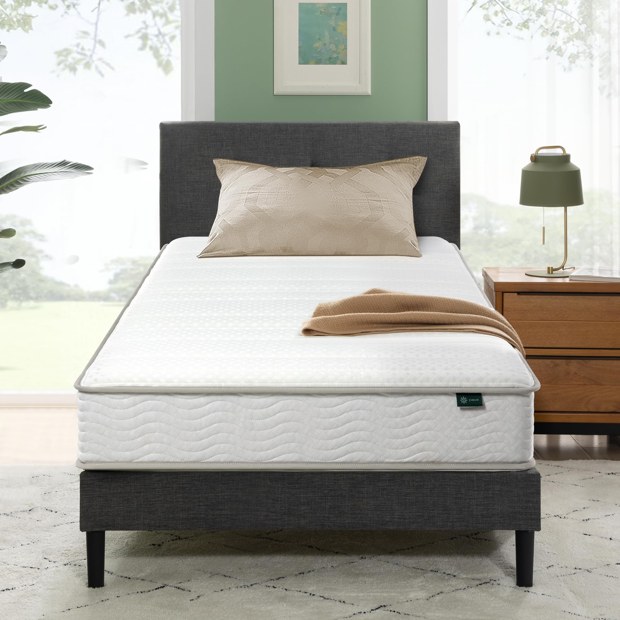 Spring Mattress - Twin XL 6 inch Hypoallergenic