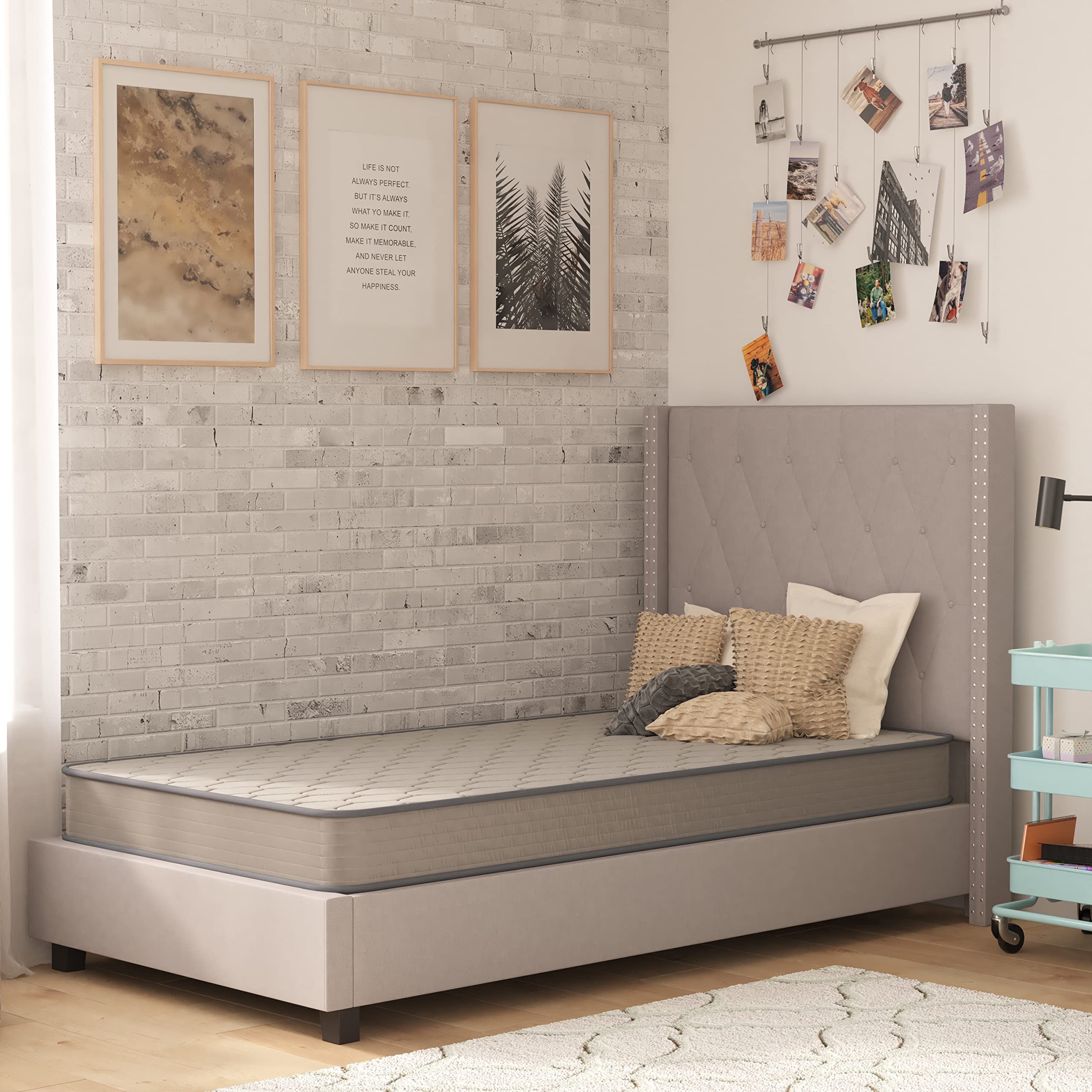 Spring Mattress - Twin XL 6 inch Plush