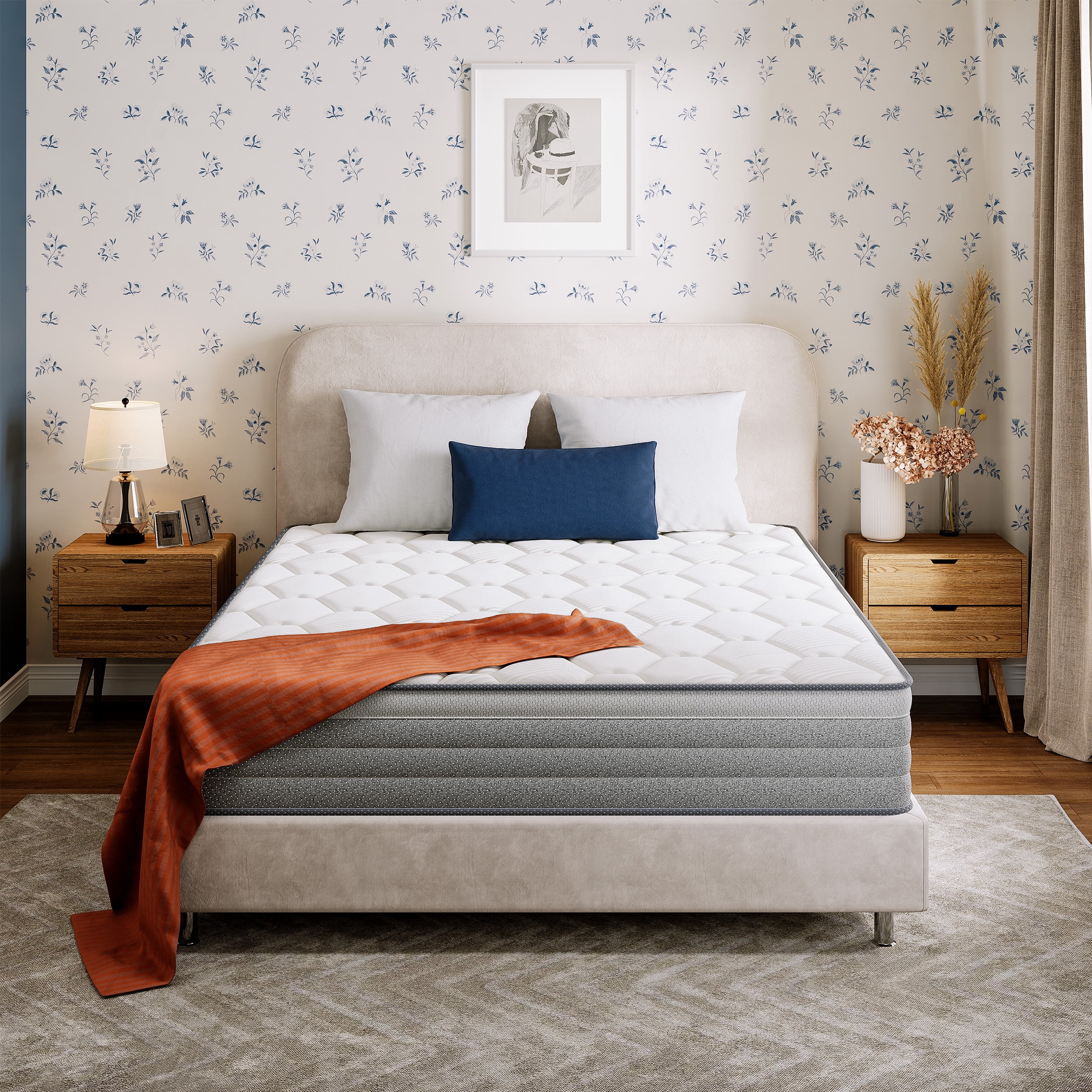 Spring Mattress - Twin XL 8 inch Plush