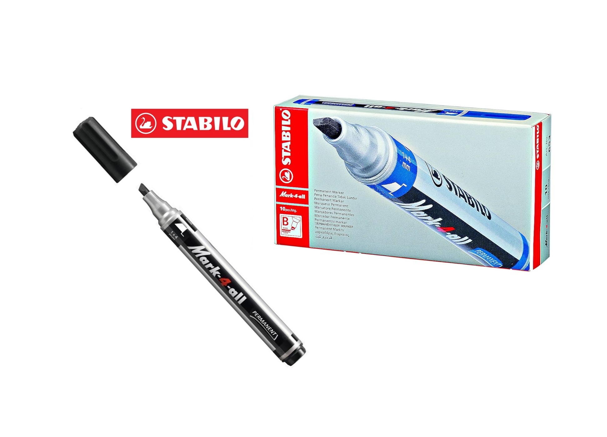 Stabilo Permanent Marker - Black