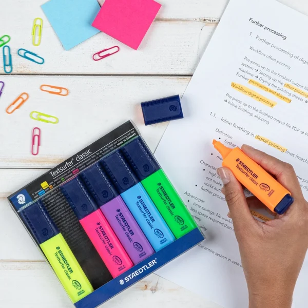 Staedtler Boss Highlighter Set - 6 Colors