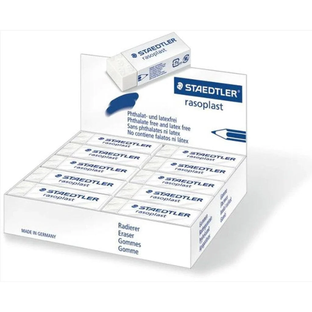 Staedtler Eraser - Large - 10 Pack