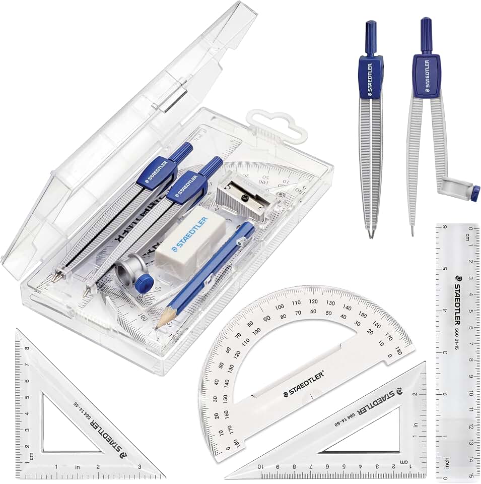 Staedtler Protractor - 10 Pack