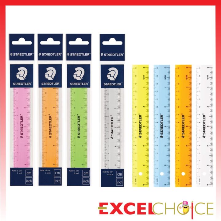 Staedtler Ruler - 15cm - 10 Pack