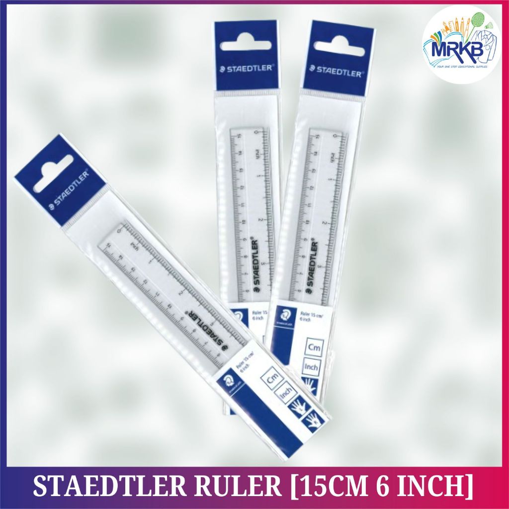 Staedtler Ruler - 15cm - 10 Pack