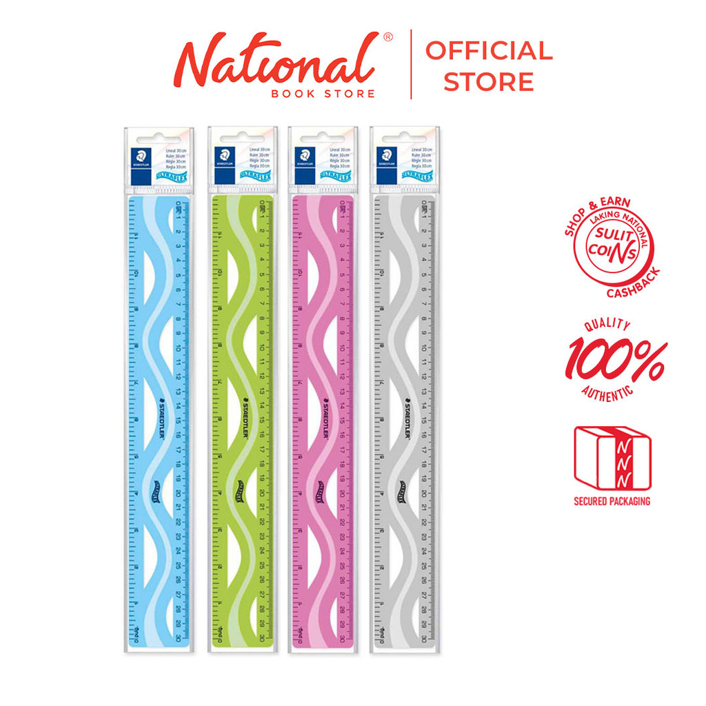 Staedtler Ruler - 30cm - 10 Pack