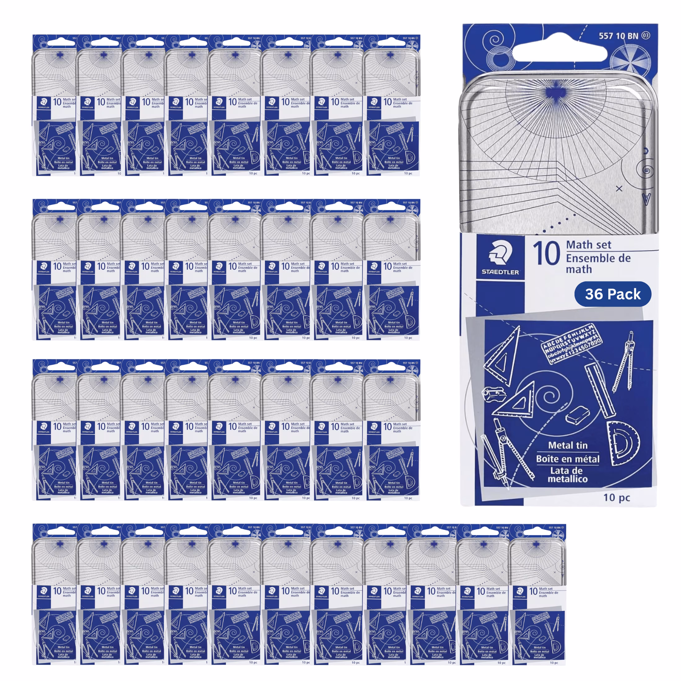 Staedtler Set Square - 10 Pack