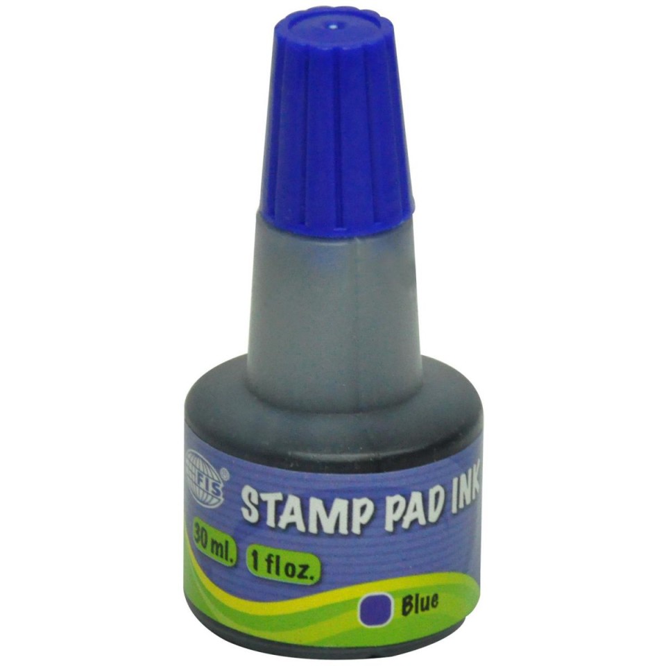 Stamp Ink - Pad Ink - Blue - 30ml