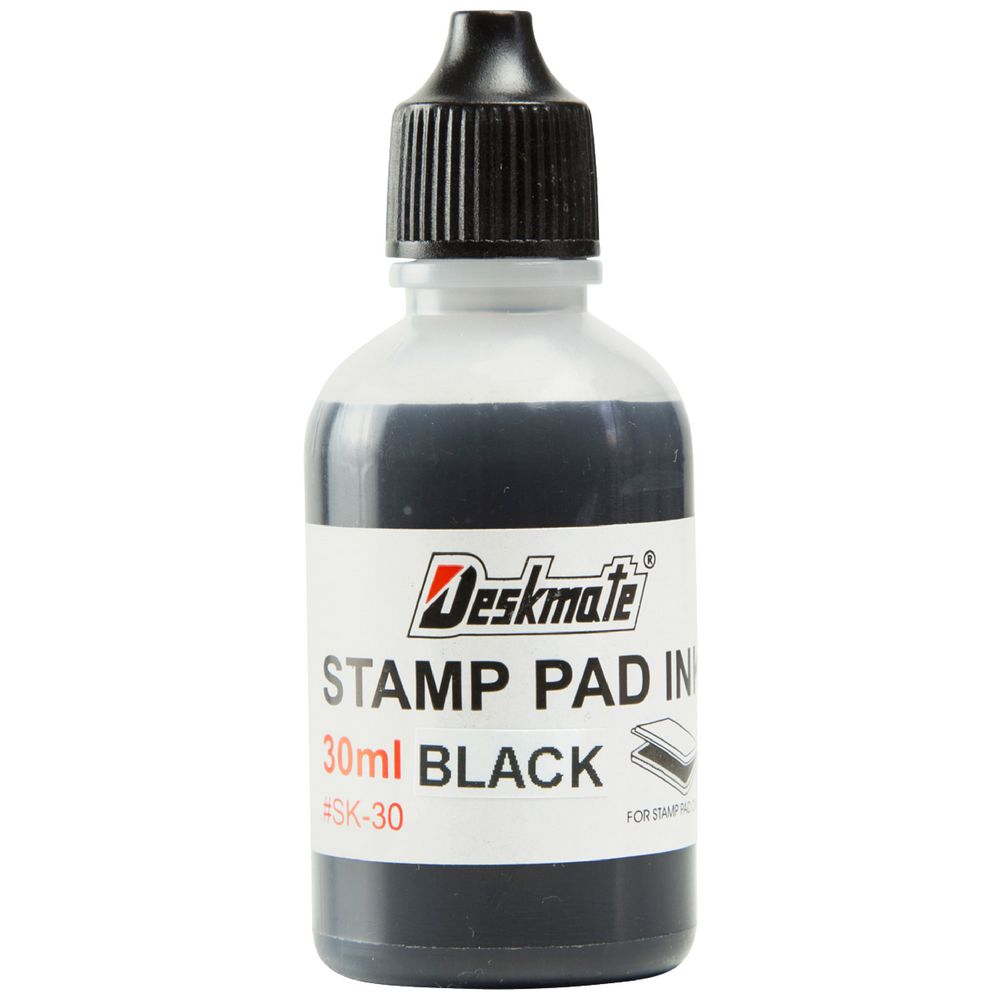 Stamp Ink Refill - Black - 30ml