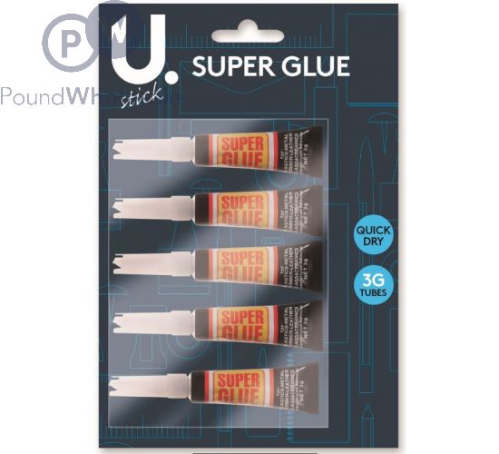 Super Glue - 3g - 5 Pack