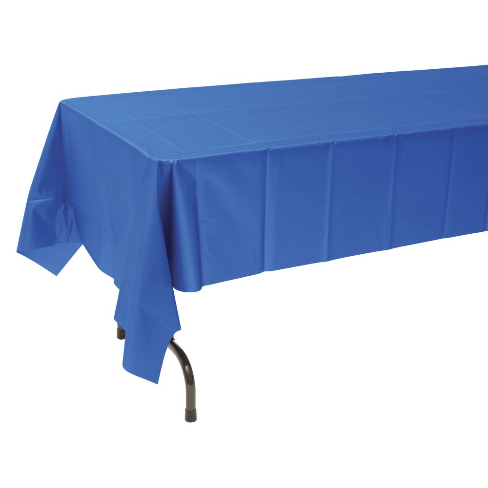 Table Cover - 1.4x4m - Plastic - Blue