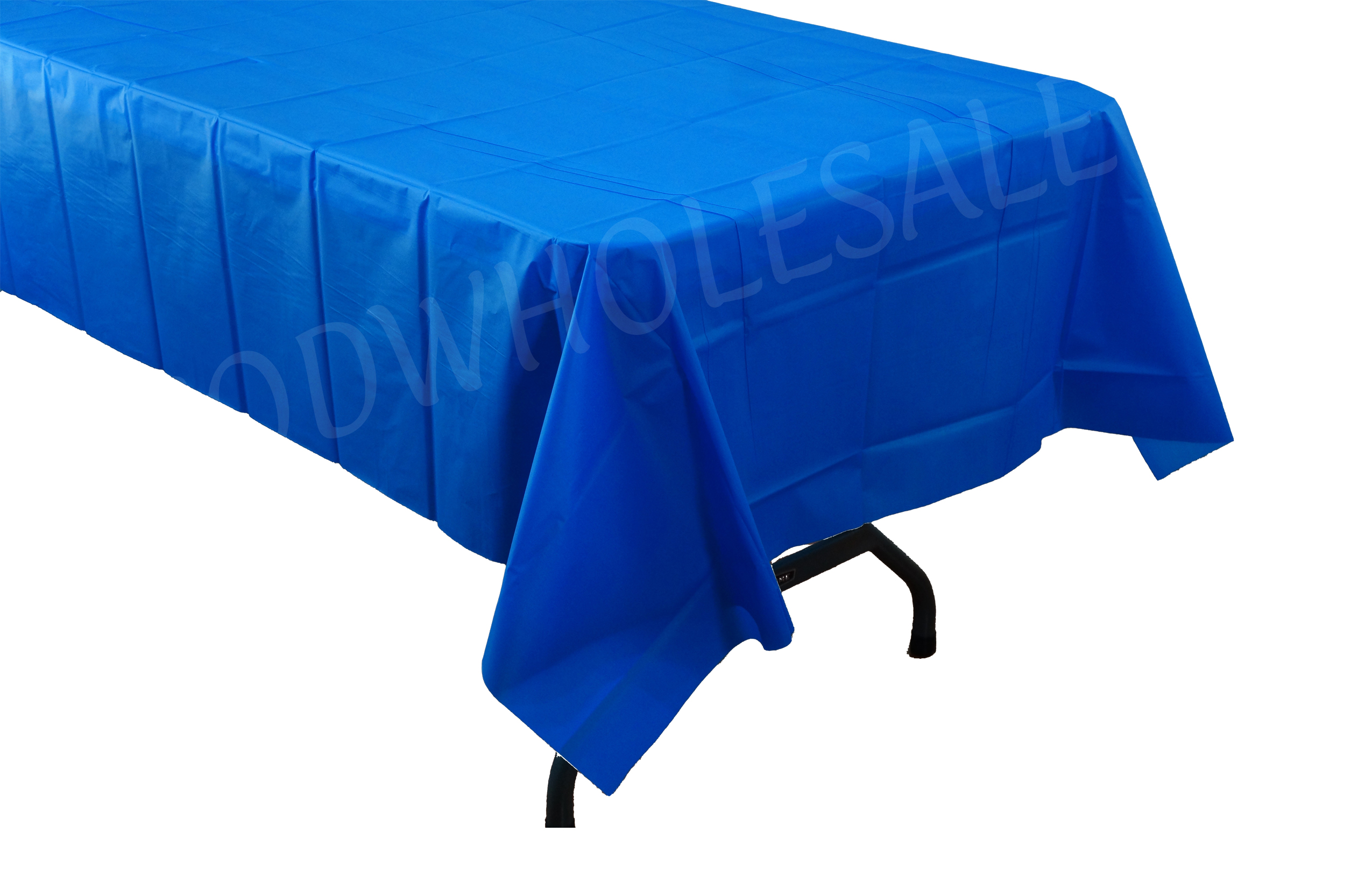 Table Cover - 1.4x4m - Plastic - Blue