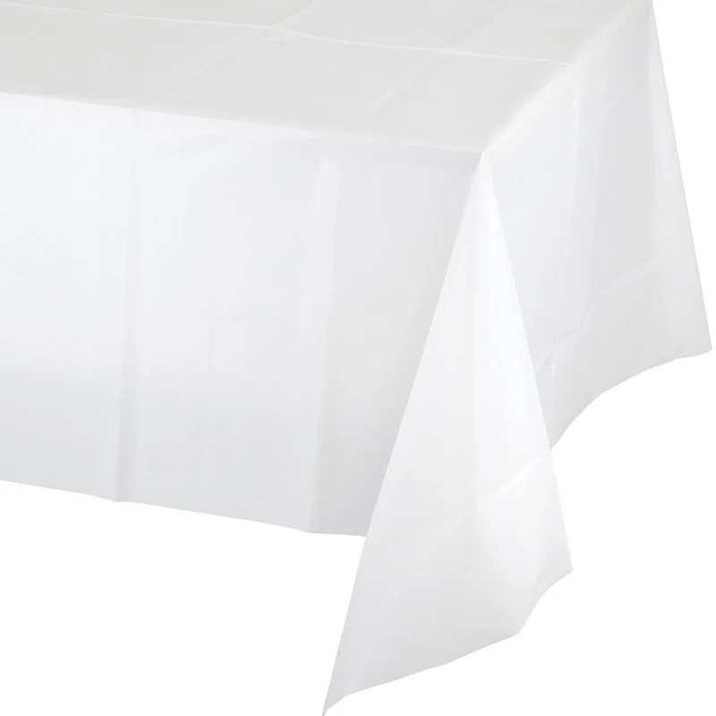 Table Cover - 1.4x4m - Plastic - White