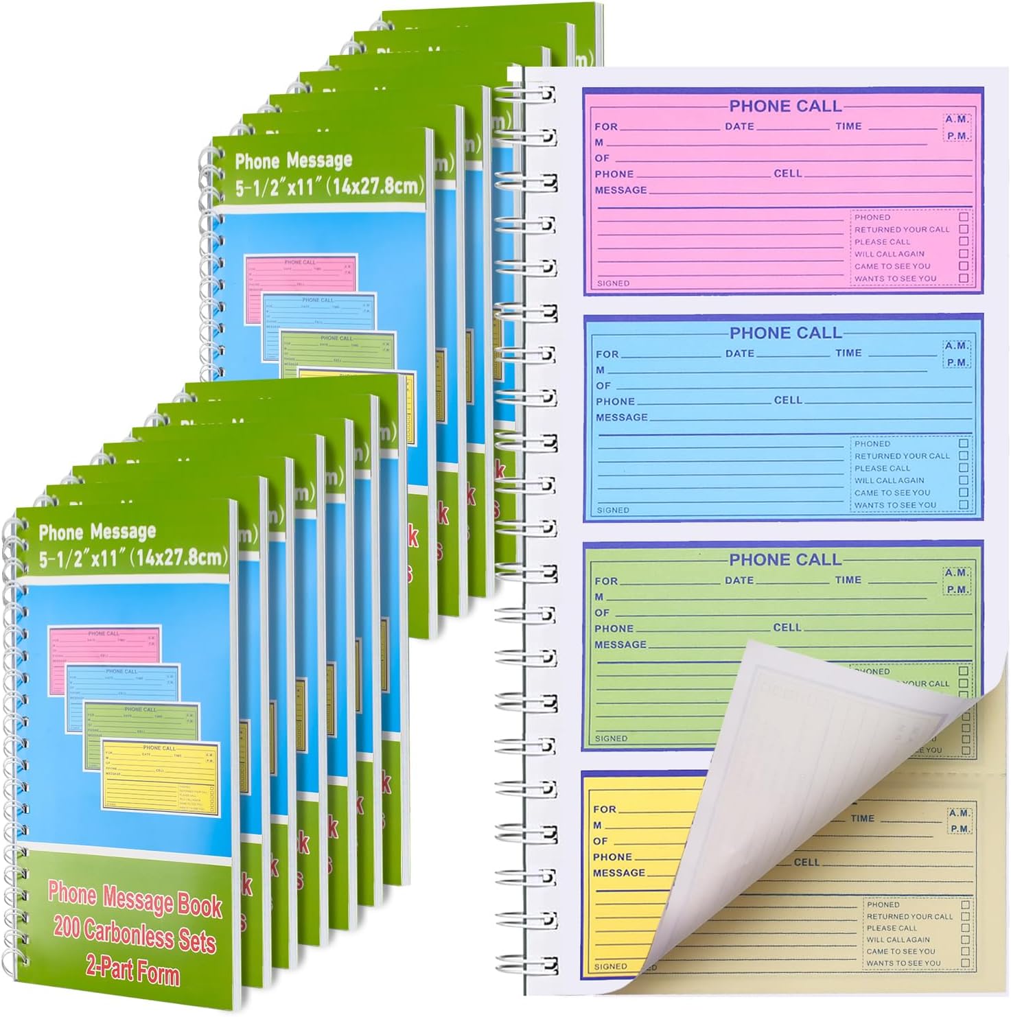 Telephone Message Book