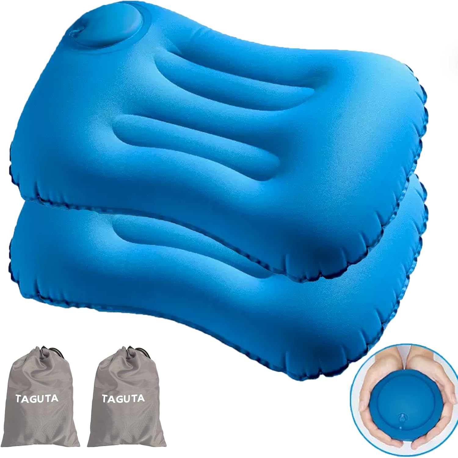 Travel Pillow - Inflatable - Compact