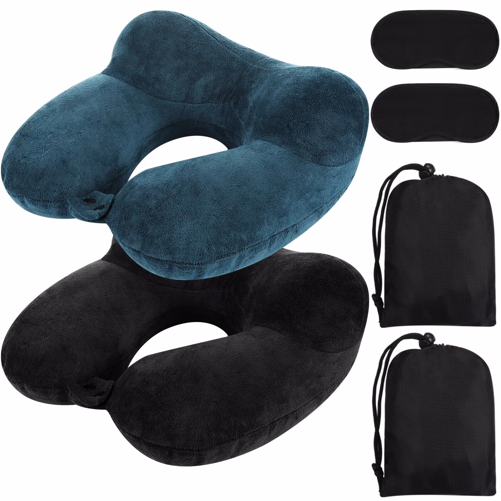 Travel Pillow - Inflatable - Compact