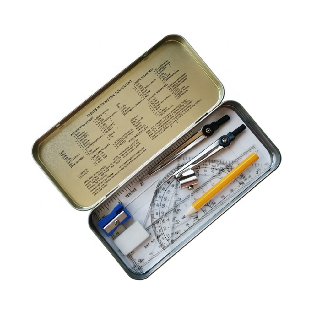 UNEB Mathematical Set - Metal - Complete