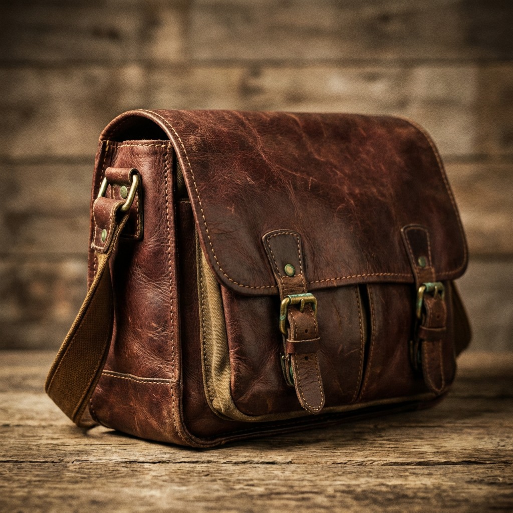 Vintage Messenger Bag