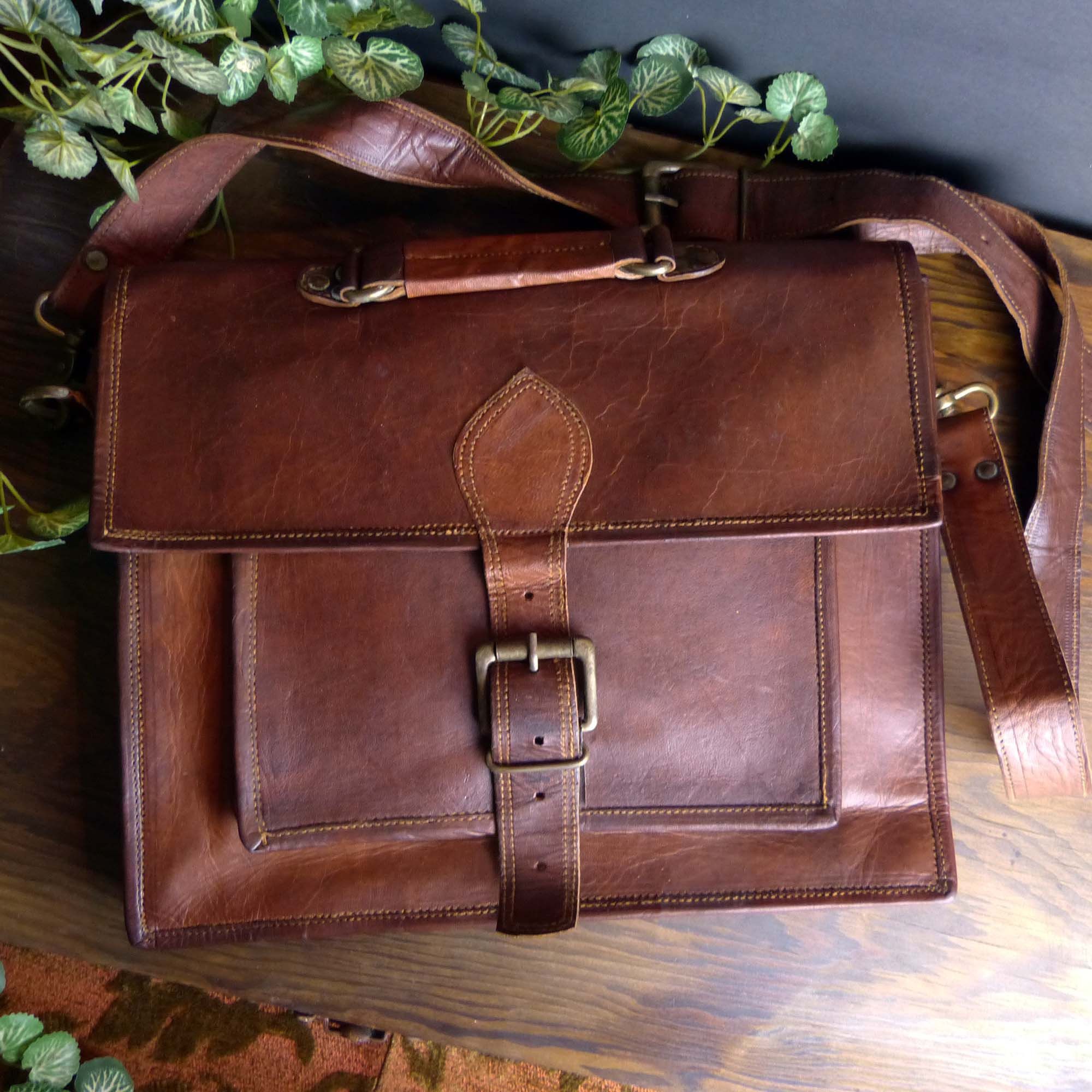 Vintage Messenger Bag