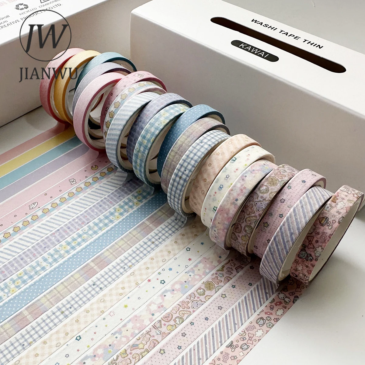 Washi Tape Set - 20 Rolls