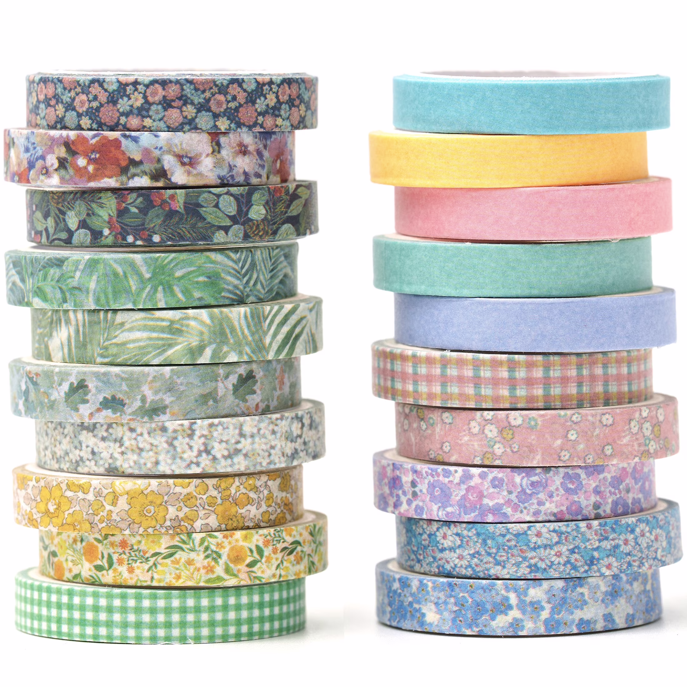 Washi Tape Set - 20 Rolls - Assorted