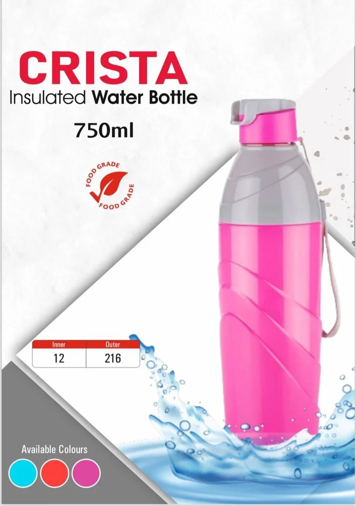Water Bottle - Plastic - 750ml