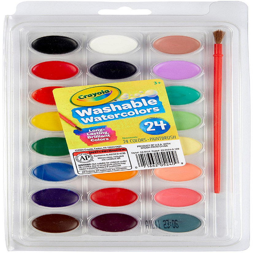 Watercolor Set - 24 Colors