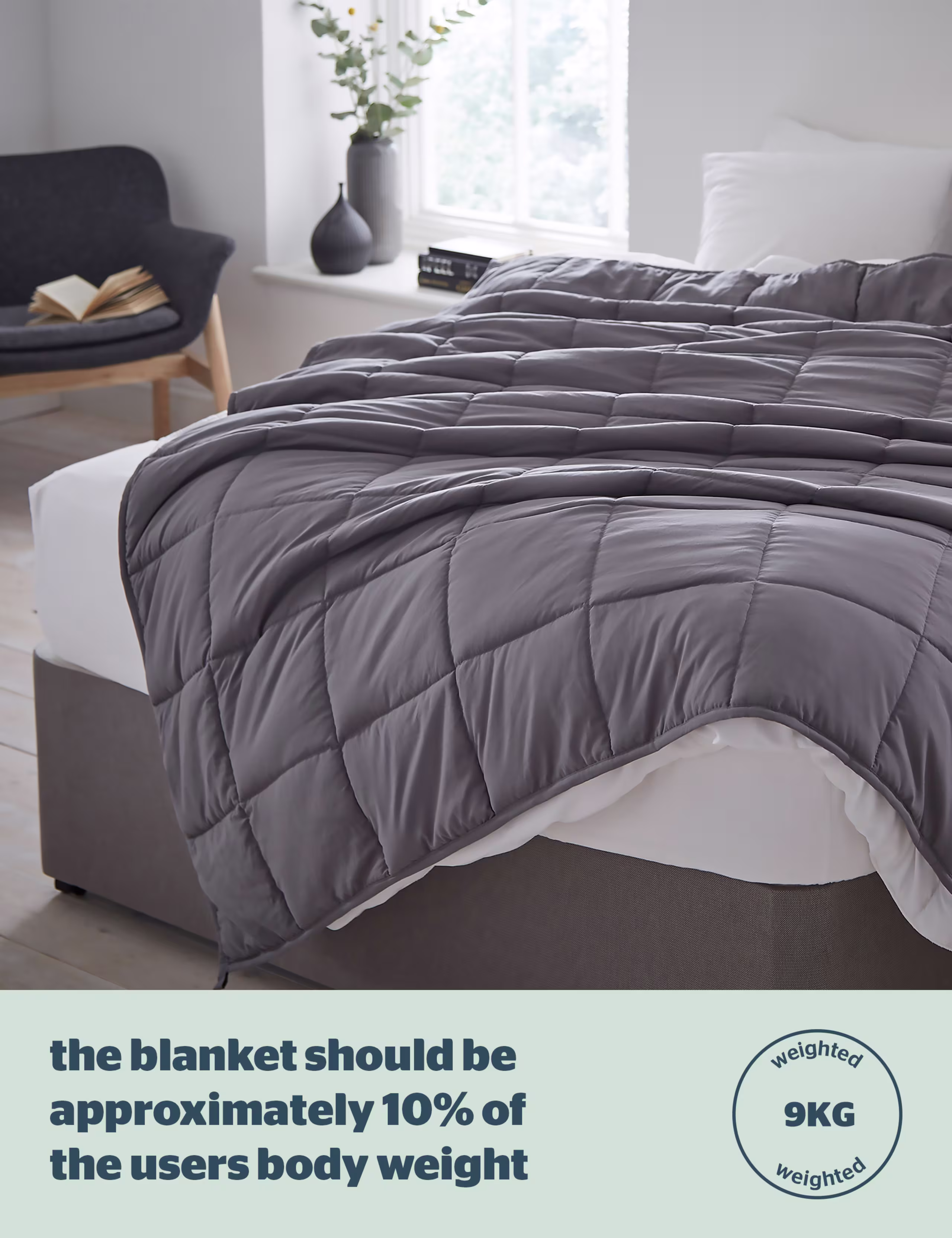 Weighted Blanket - 9kg - Queen