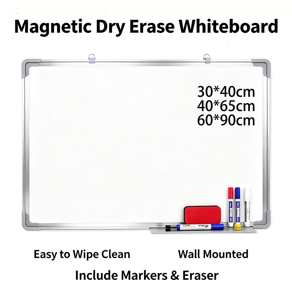 Whiteboard - 60x90cm - Magnetic