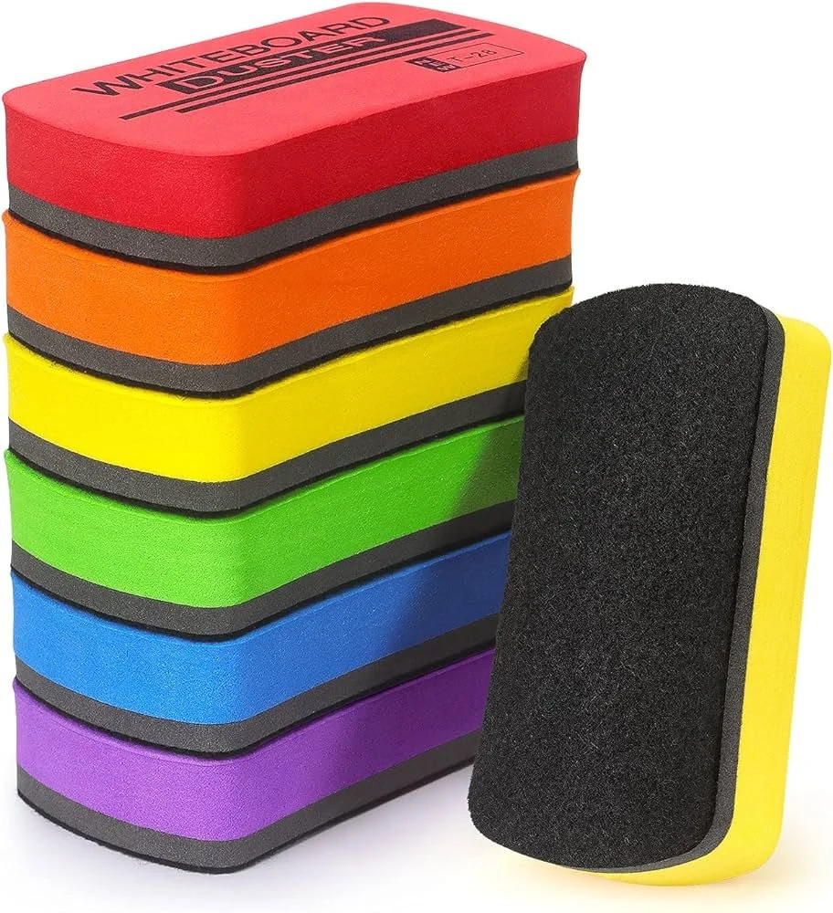 Whiteboard Eraser - Magnetic - 5 Pack
