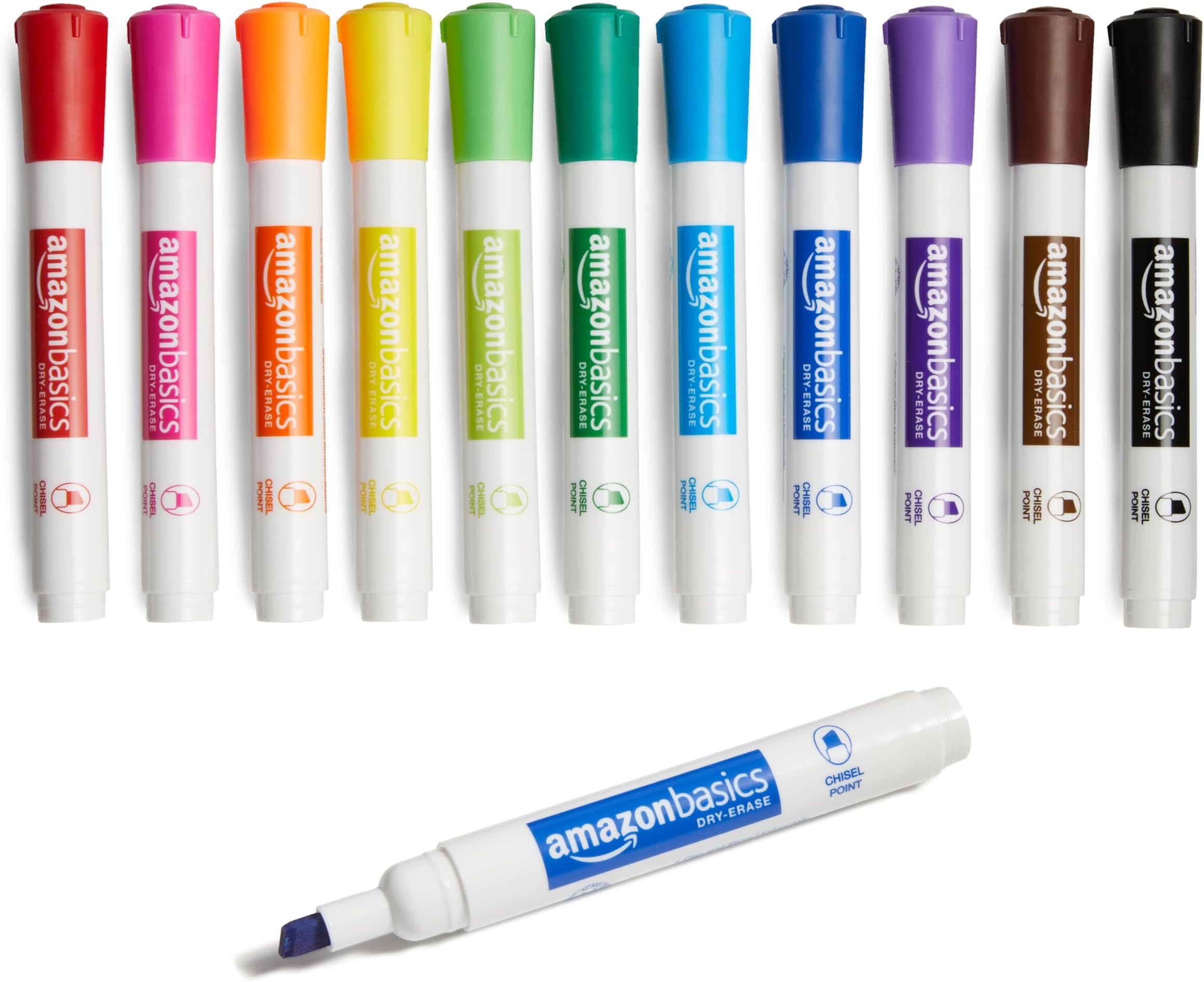 Whiteboard Marker - Assorted - 12 Pack