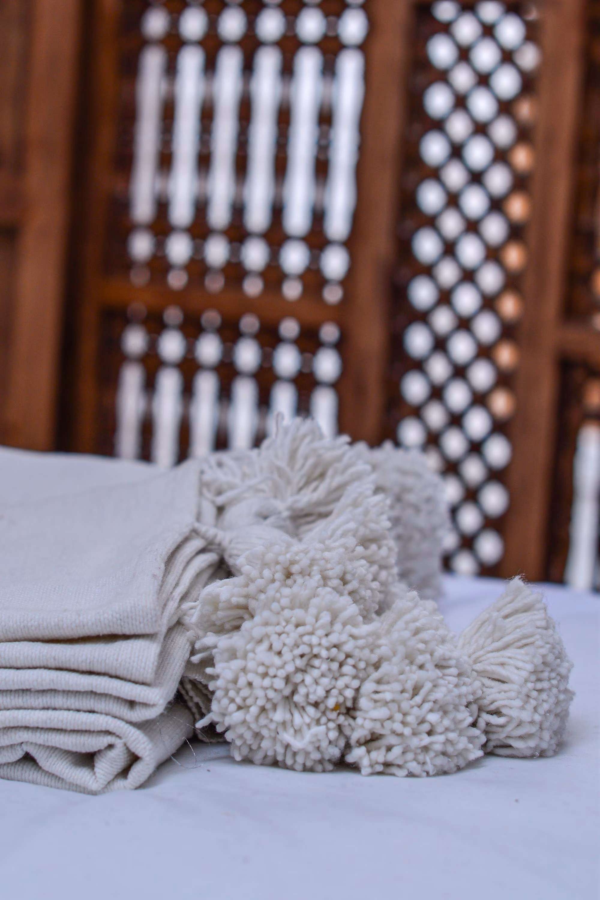 Wool Blanket - Single - White