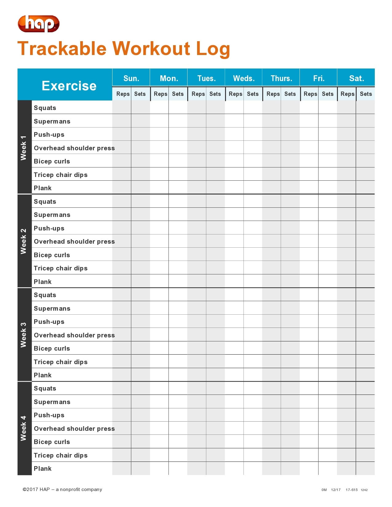 Workout Log