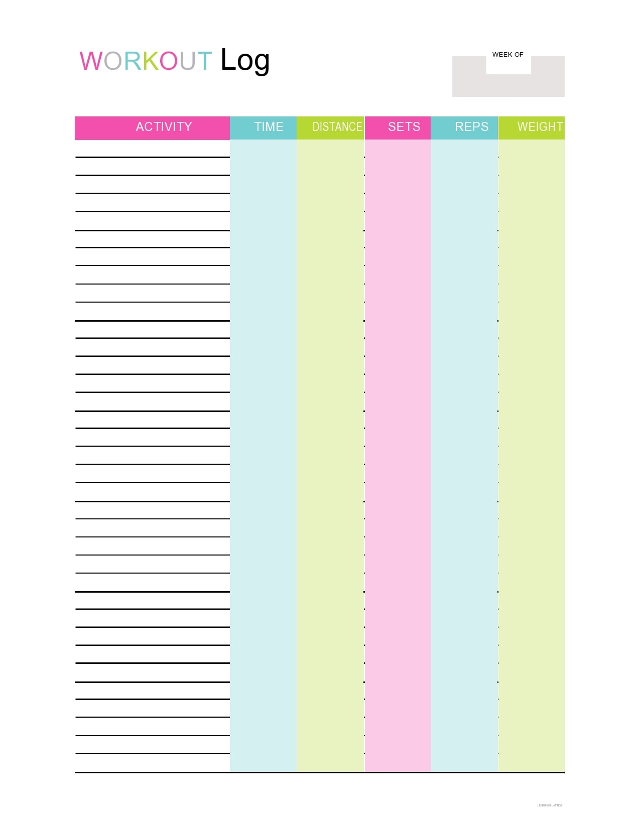 Workout Log