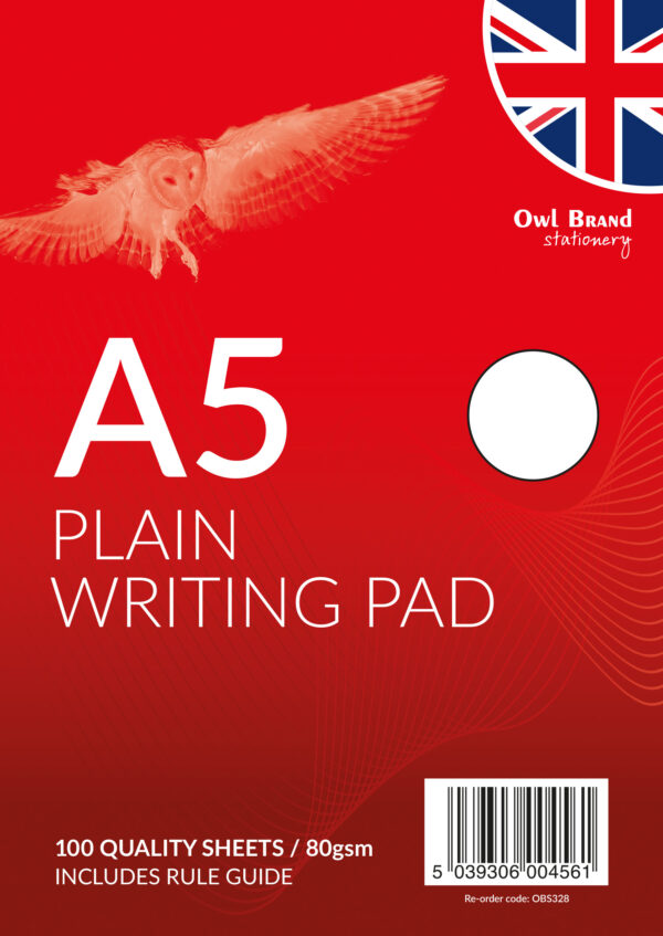Writing Pad - A5 - 100 Sheets