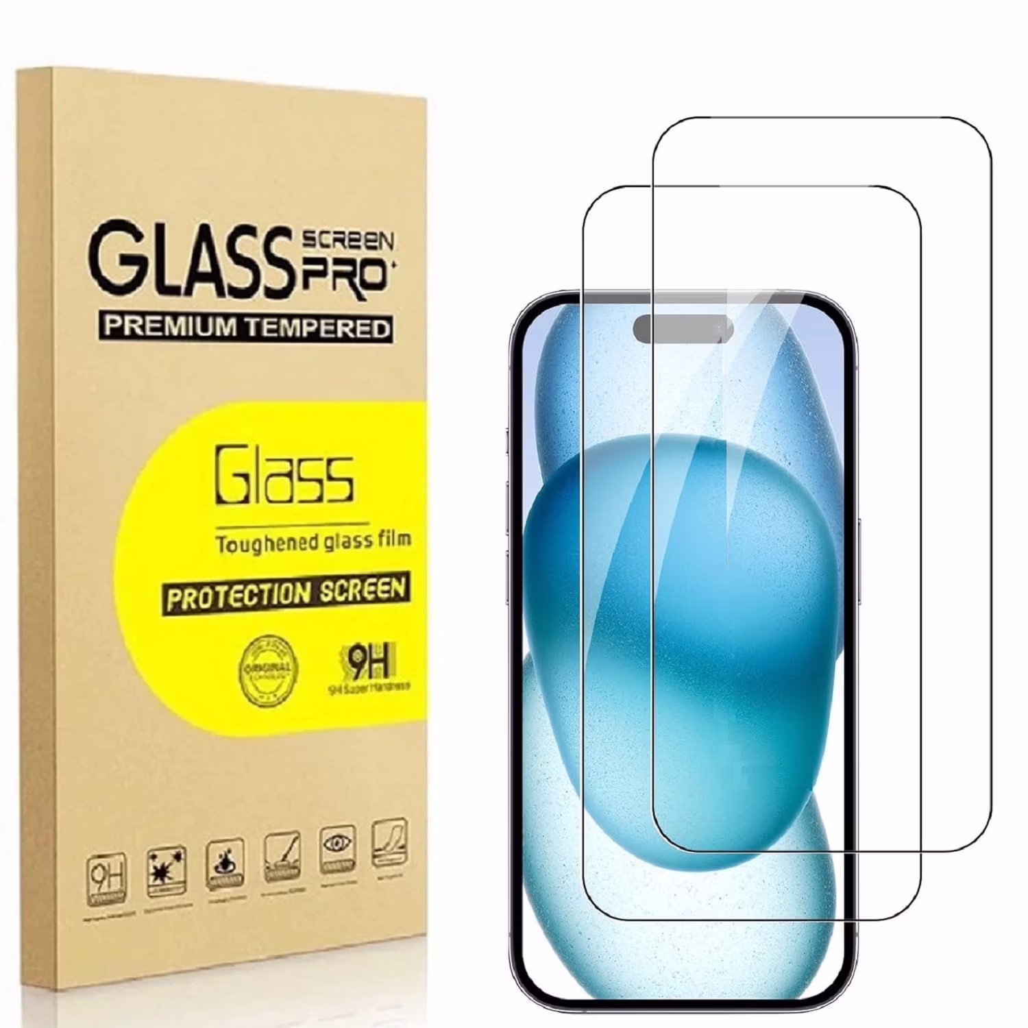 iPhone 16 Pro Tempered Glass Screen Protector