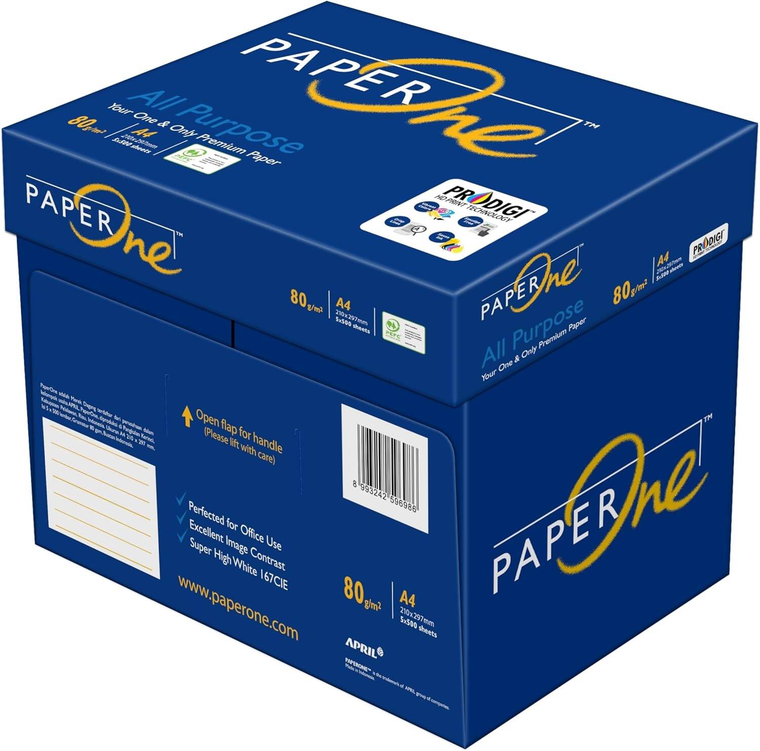 A4 Copy Paper - 80gsm - 20 Reams