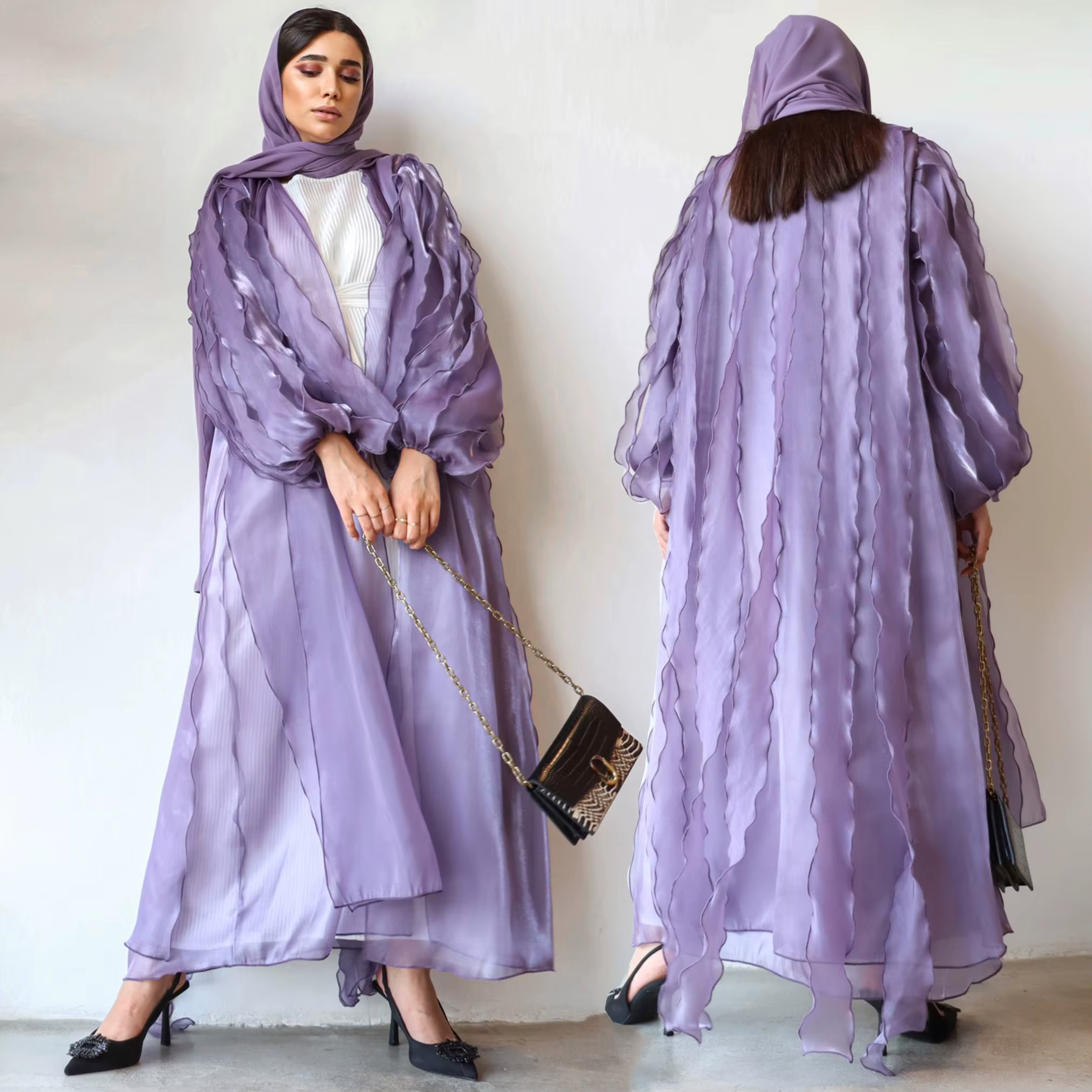 Abaya - Purple