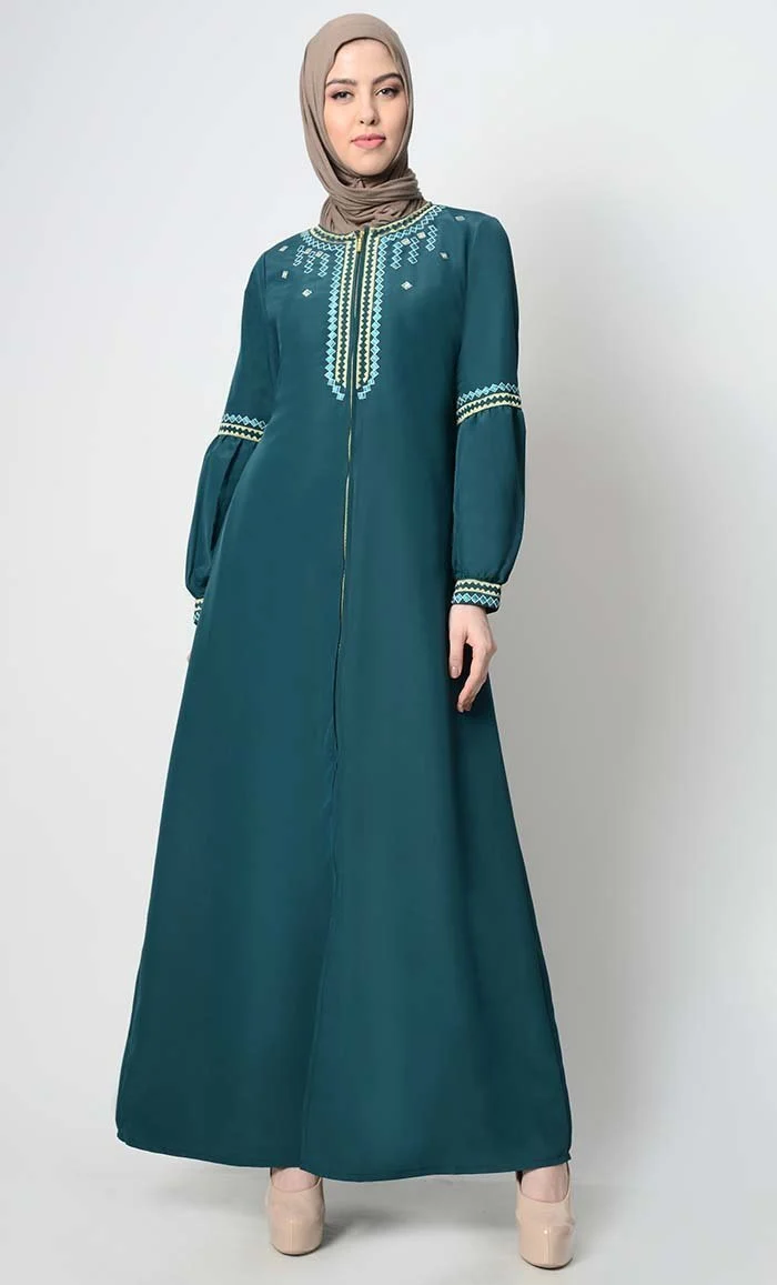 Abaya - Teal