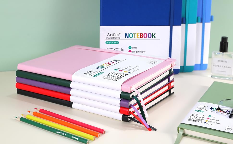 Accounting Notebook - A4 - 200 Pages - Columnar