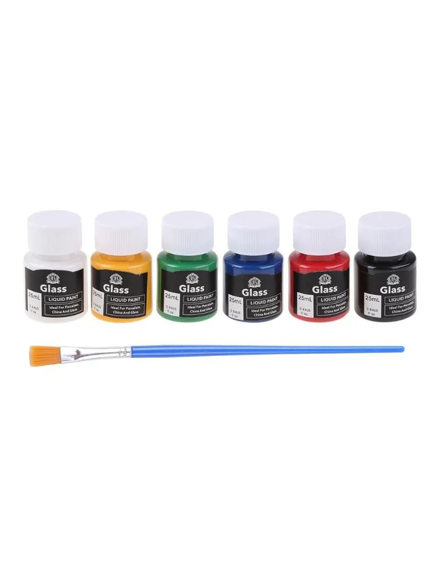 Acrylic Paint Set - 6 Colors