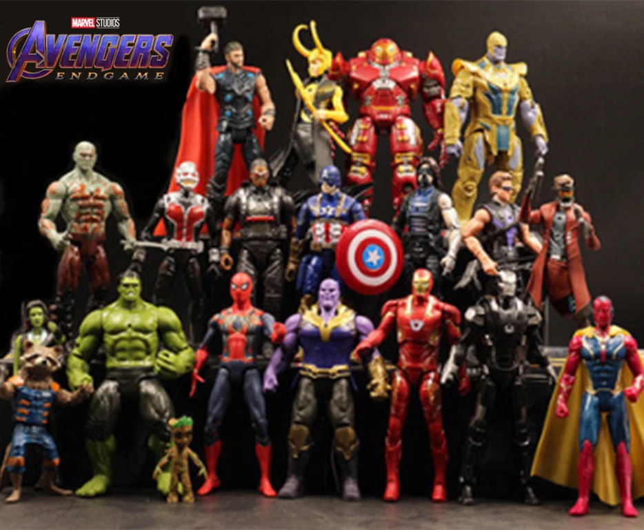 Action Figure - Set of 4 - Superheroes