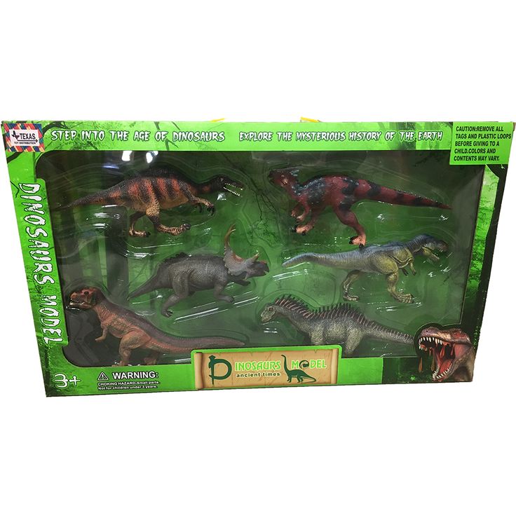 Action Figure - Set of 6 - Dinosaurs