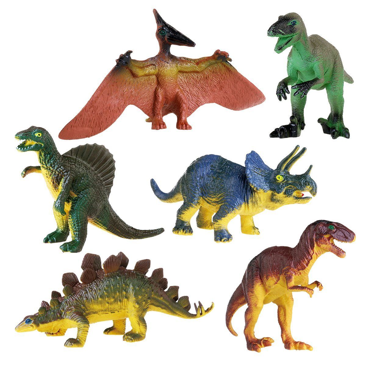 Action Figure - Set of 6 - Dinosaurs